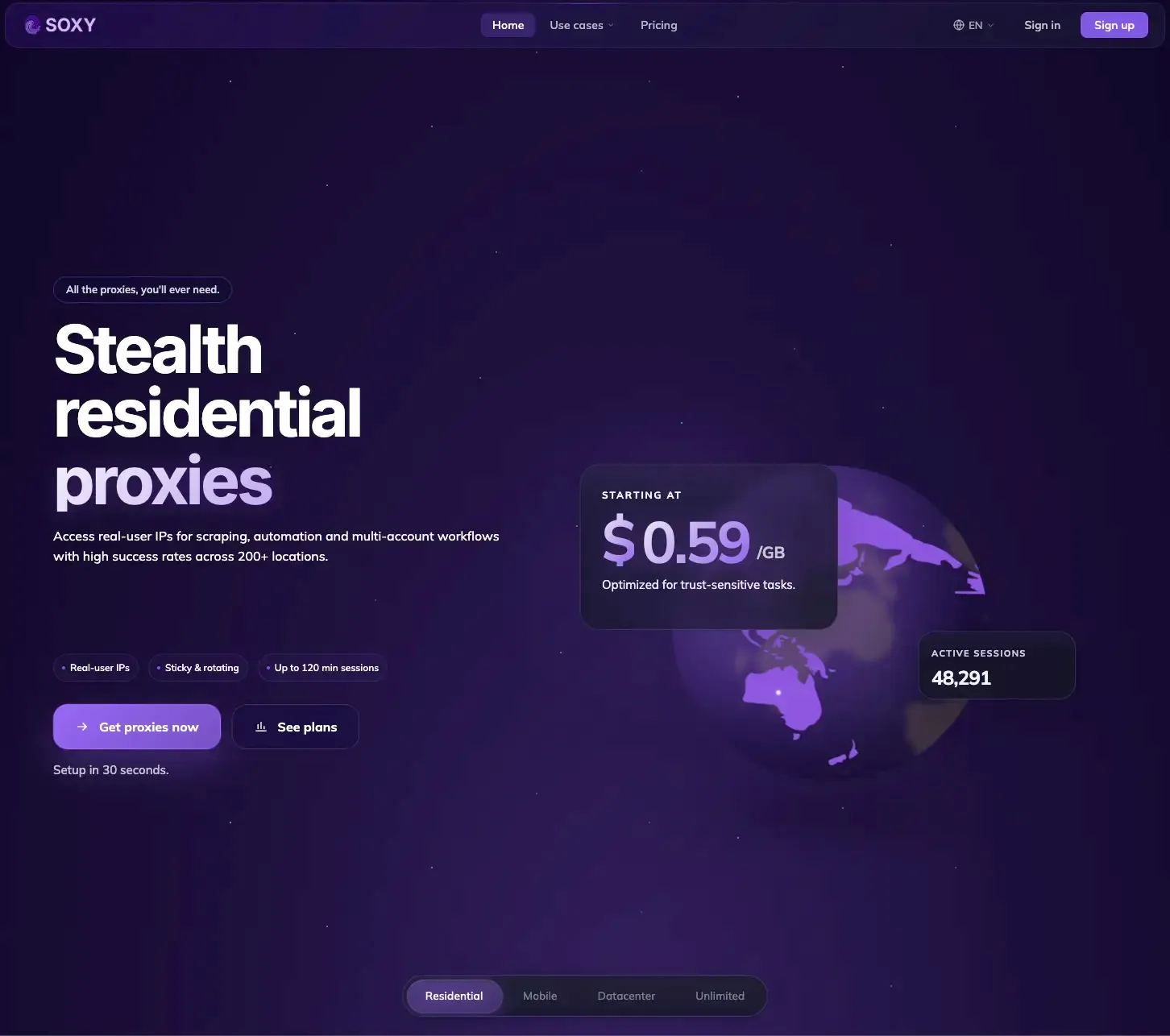 soxy.pro launch results