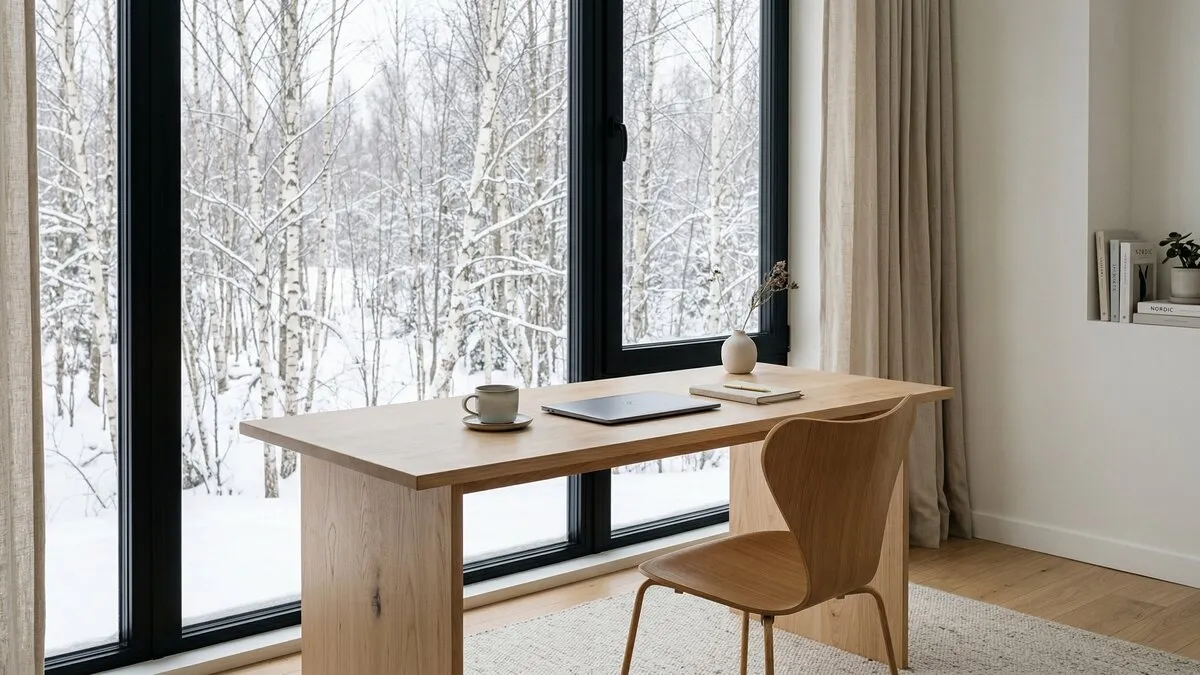 A Nordic city harbour at dawn — emblematic of small home markets with global reach