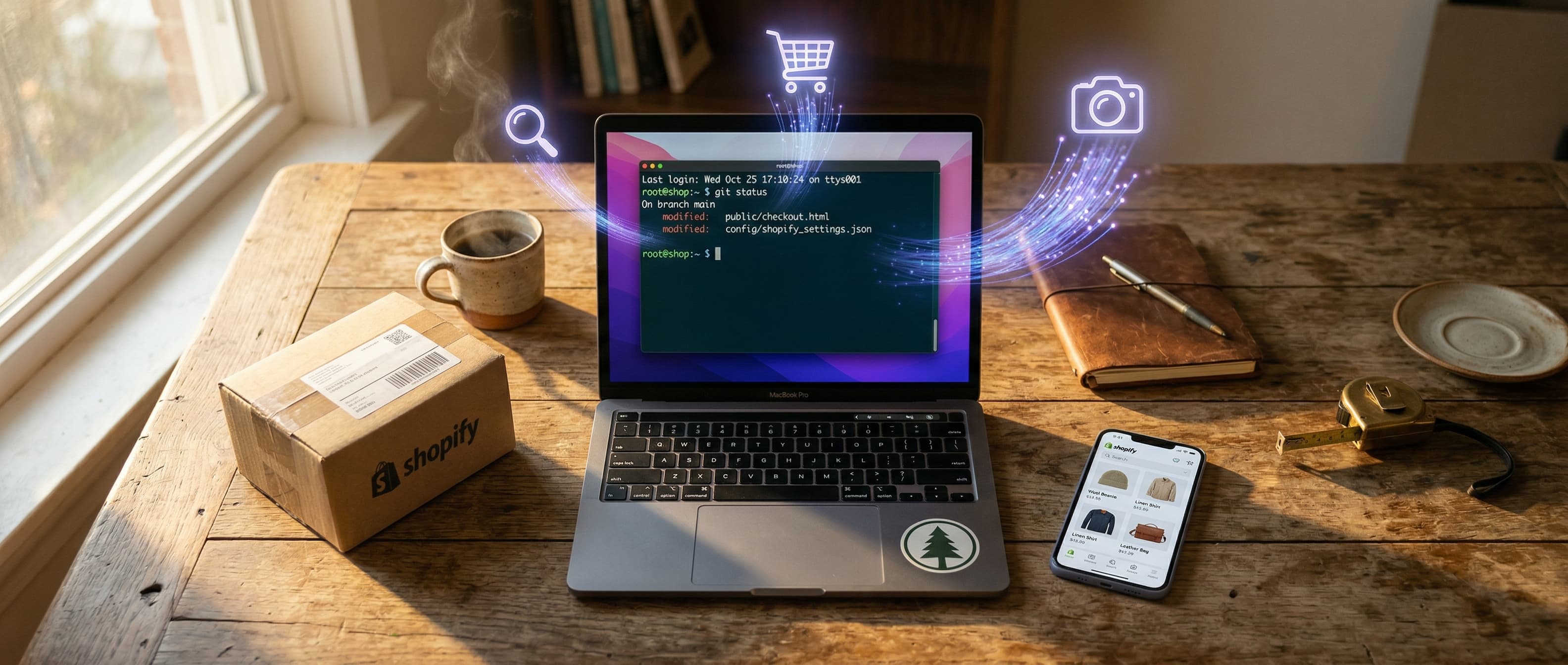 Как управлять всем магазином Shopify из Claude Code: Руководство по настройке для нетехнических продавцов