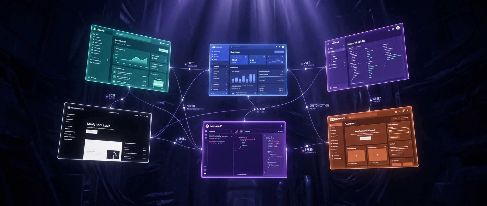 Миграция с WooCommerce, PrestaShop или Magento в 2026 году: Полное сравнение платформ